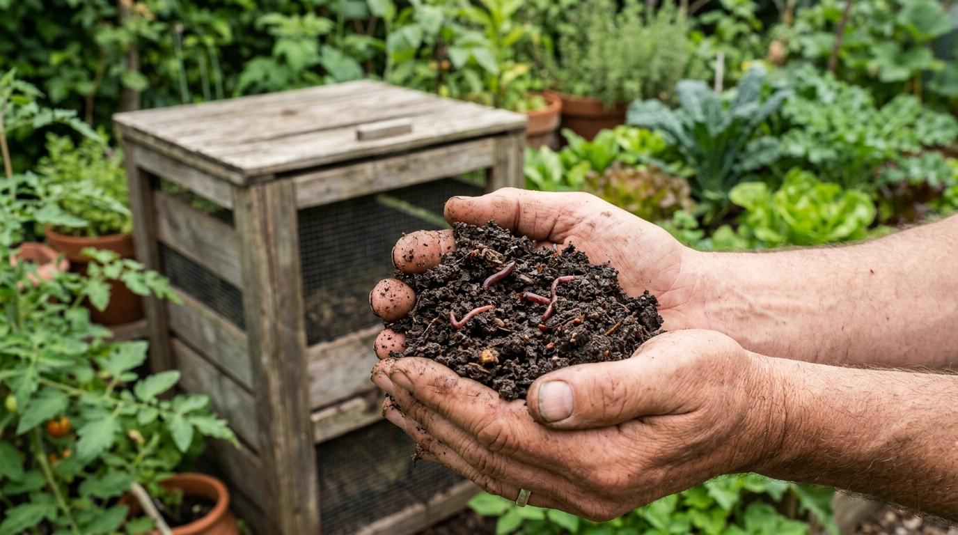 Lavorazione terreno in autunno con letame e sovescio